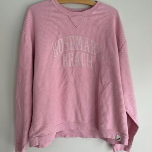 Pink Rosemary Beach Sweatshirt